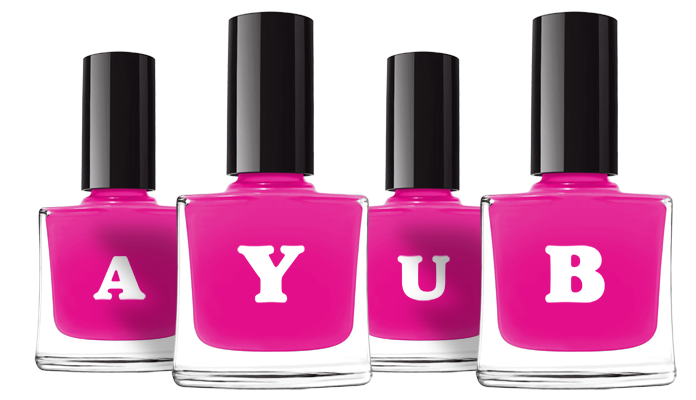 Ayub nails logo