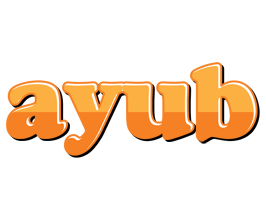 Ayub orange logo