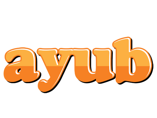 Ayub orange logo