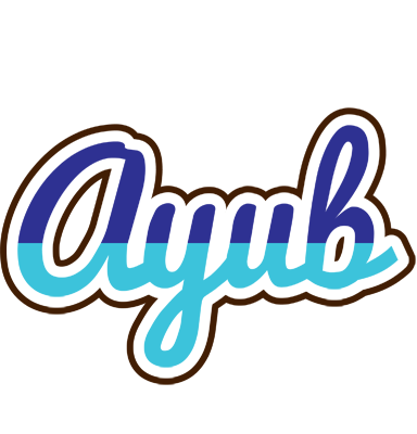 Ayub raining logo