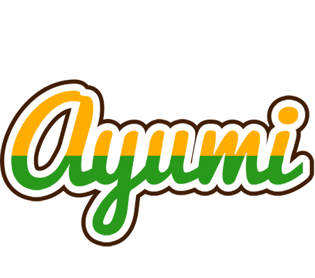 Ayumi banana logo