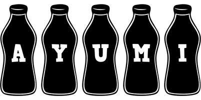 Ayumi bottle logo