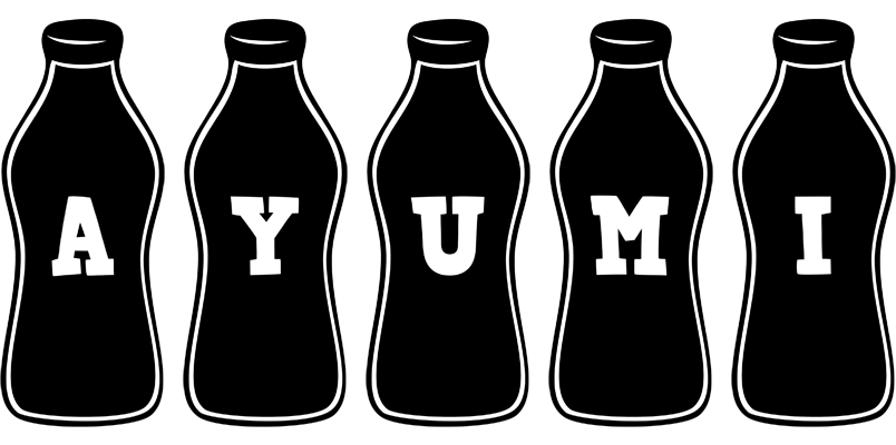 Ayumi bottle logo