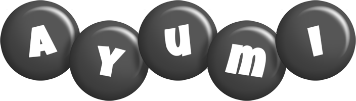 Ayumi candy-black logo