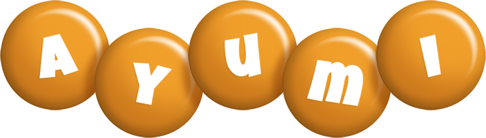 Ayumi candy-orange logo