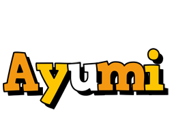 Ayumi cartoon logo