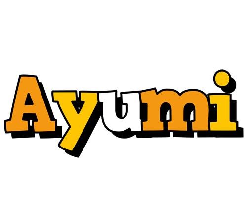 Ayumi cartoon logo