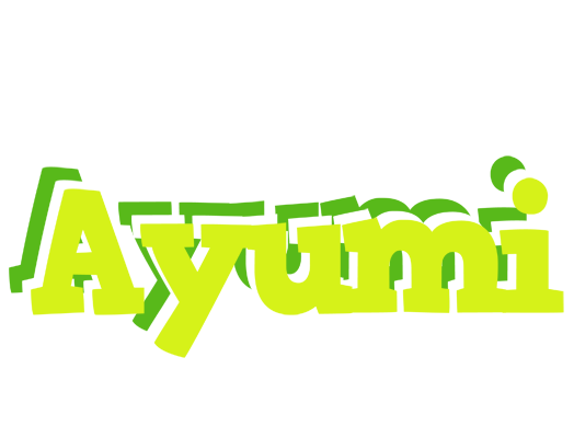 Ayumi citrus logo