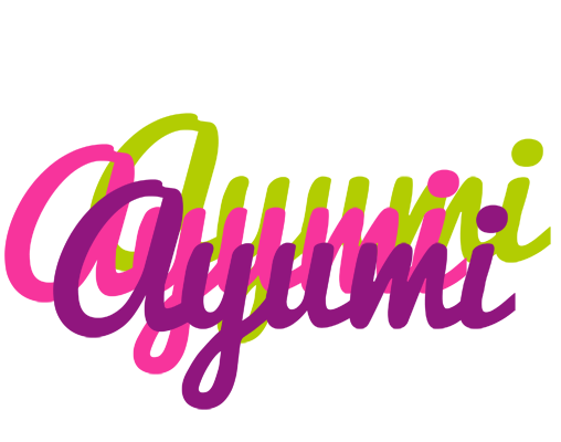 Ayumi flowers logo