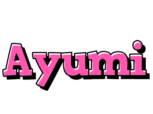 Ayumi girlish logo