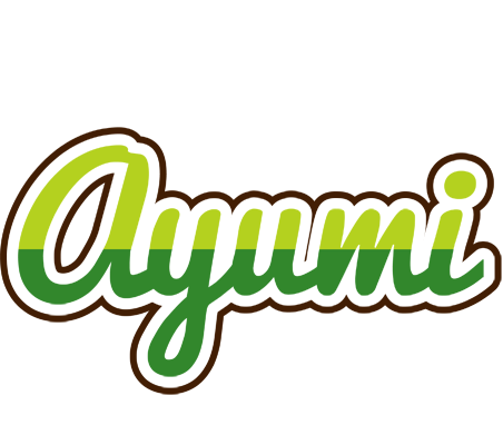 Ayumi golfing logo