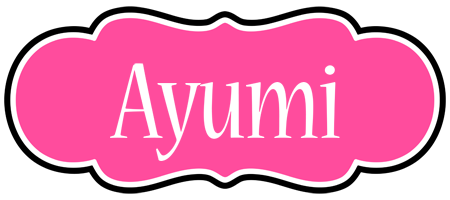 Ayumi invitation logo