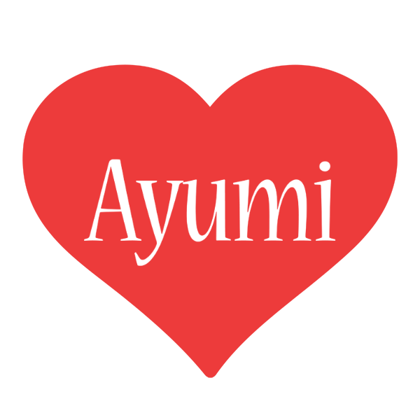 Ayumi love logo