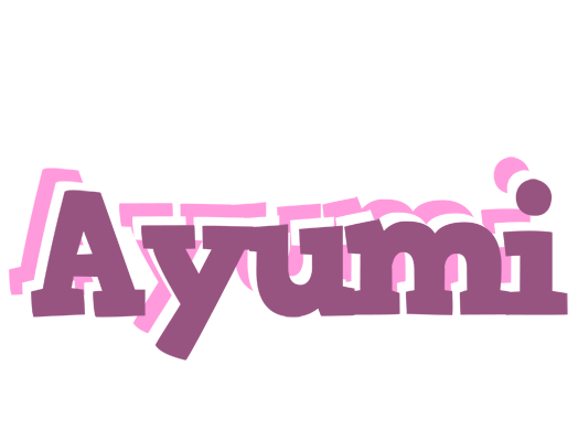 Ayumi relaxing logo