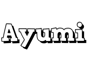 Ayumi snowing logo
