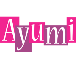 Ayumi whine logo
