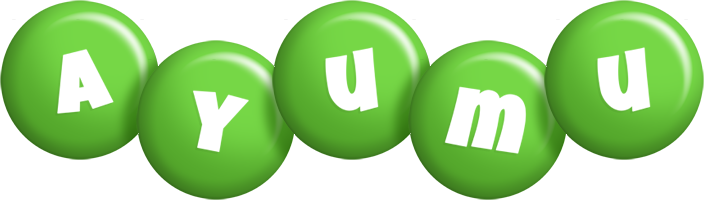 Ayumu candy-green logo