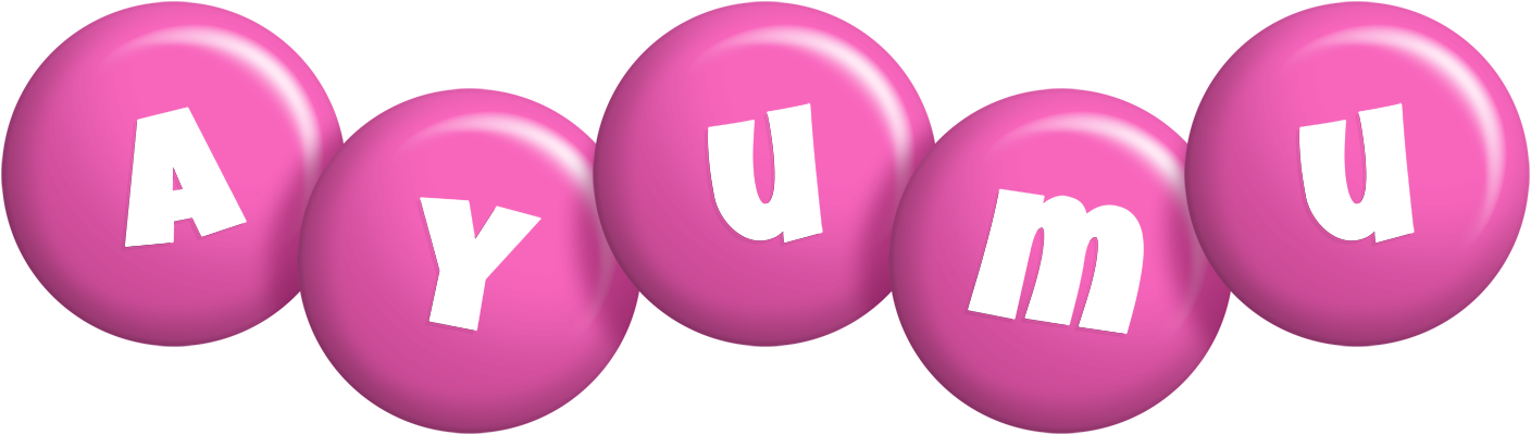 Ayumu candy-pink logo