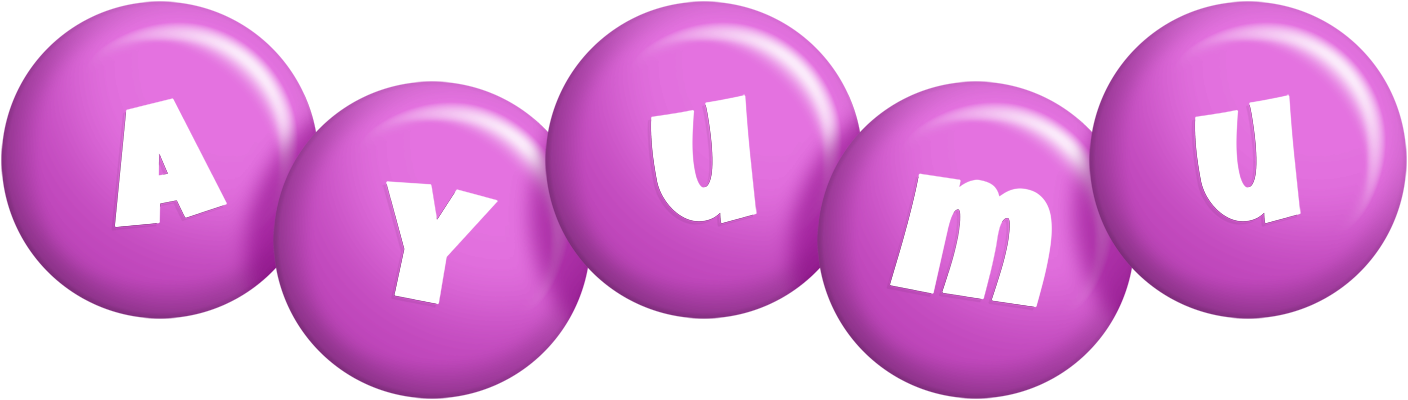 Ayumu candy-purple logo