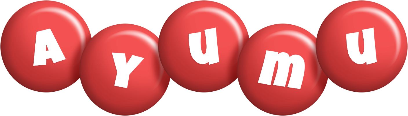 Ayumu candy-red logo