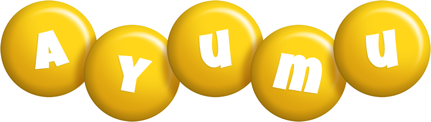 Ayumu candy-yellow logo