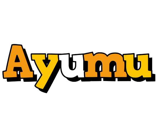 Ayumu cartoon logo
