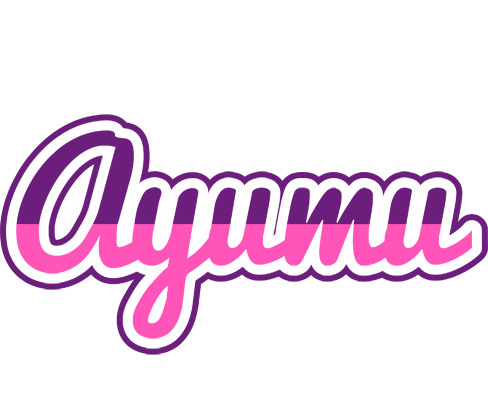 Ayumu cheerful logo