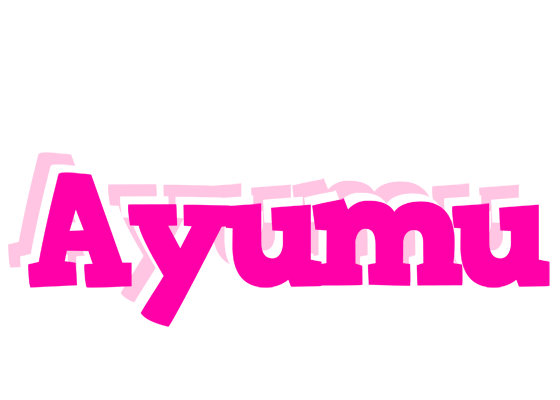 Ayumu dancing logo