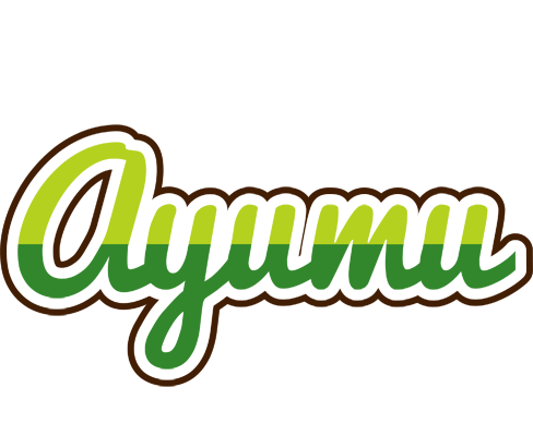 Ayumu golfing logo