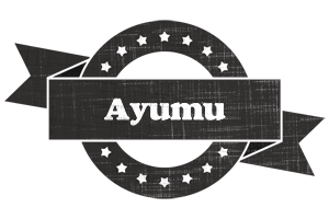 Ayumu grunge logo