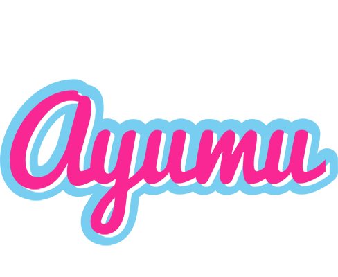 Ayumu popstar logo