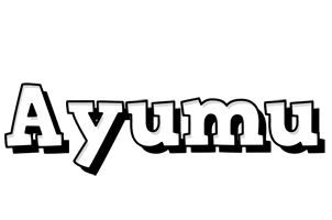 Ayumu snowing logo