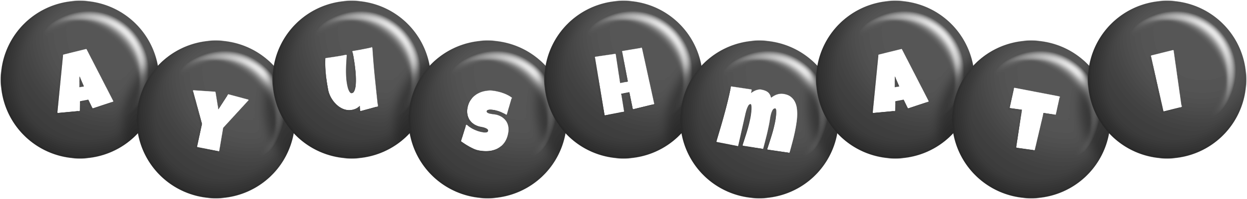 Ayushmati candy-black logo