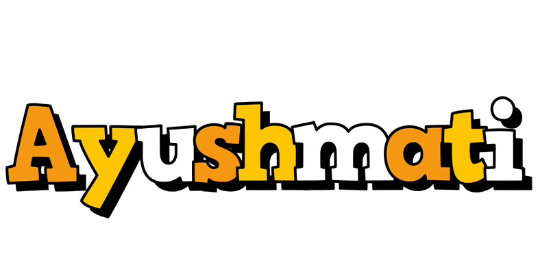 Ayushmati cartoon logo
