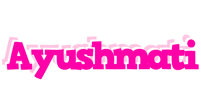 Ayushmati dancing logo