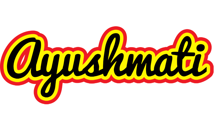 Ayushmati flaming logo
