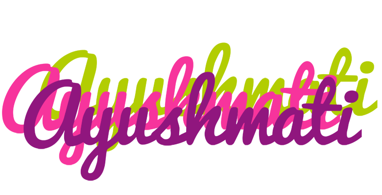 Ayushmati flowers logo