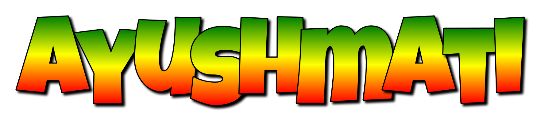 Ayushmati mango logo