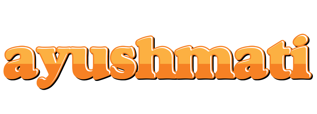 Ayushmati orange logo