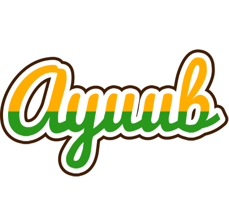 Ayuub banana logo