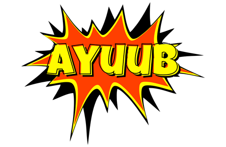 Ayuub bazinga logo