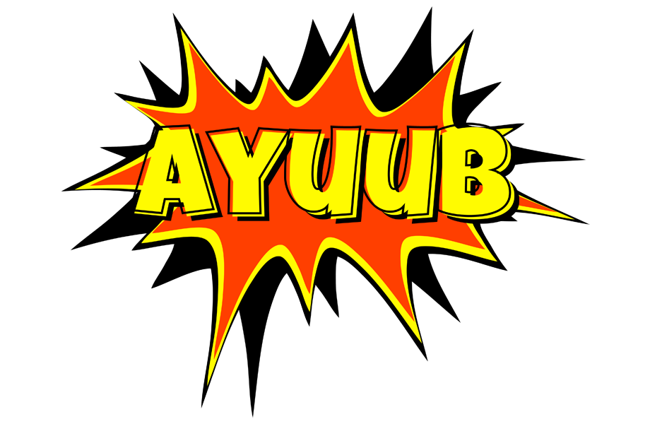 Ayuub bazinga logo