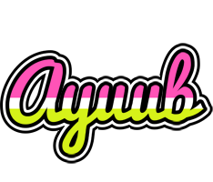 Ayuub candies logo