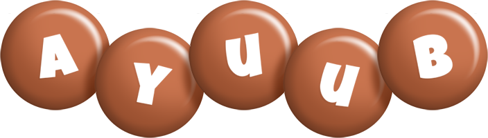 Ayuub candy-brown logo