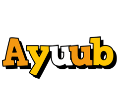 Ayuub cartoon logo