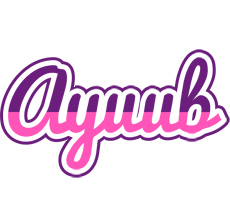 Ayuub cheerful logo