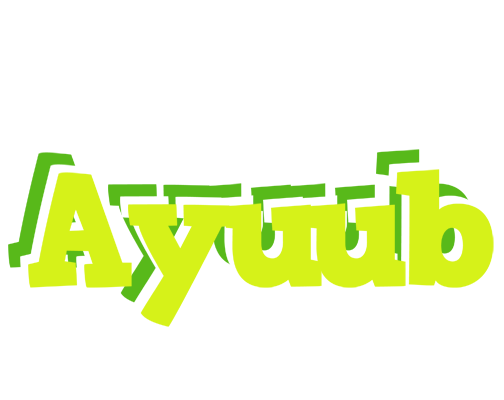 Ayuub citrus logo