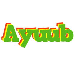 Ayuub crocodile logo