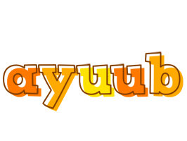 Ayuub desert logo