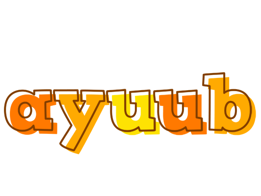 Ayuub desert logo